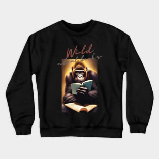 Wild About Books Crewneck Sweatshirt